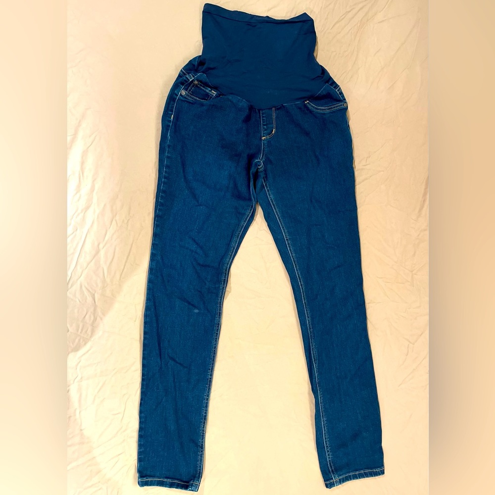 Maternity jeans size Large